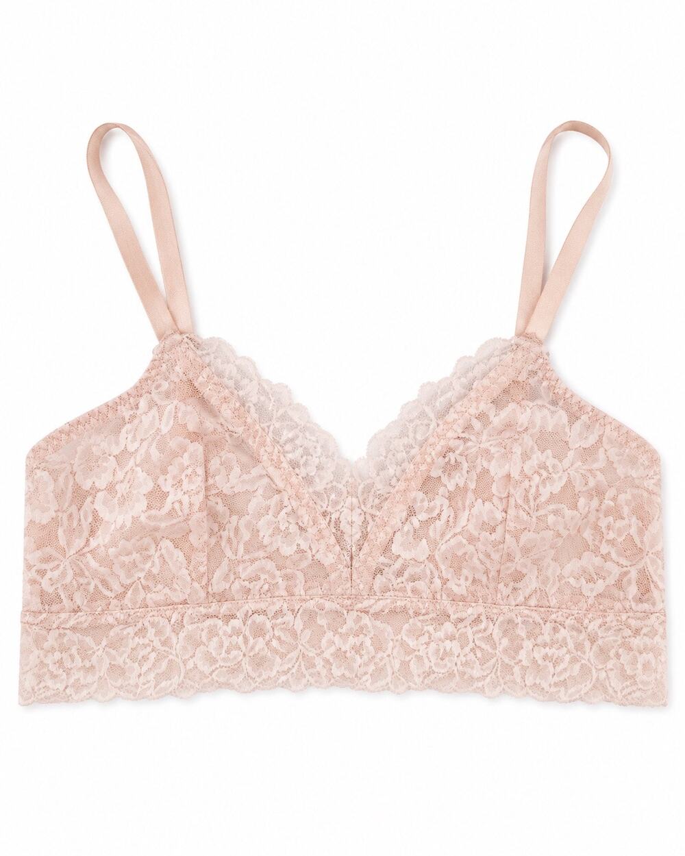 State of Day Lace Bralette XS Pink Intimates Unlined Comfort Loungewear Cute